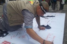 Mantan Gengster Kanada Ikut Aksi Bela Palestina