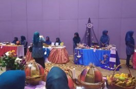 TP PKK Sidrap Ikut Lomba Masak Serba Ikan pada HKG Ke-47 di Makassar