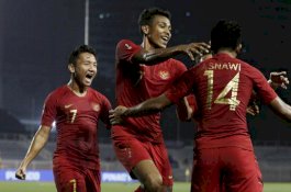 Timnas Indonesia U-22 unggul 1-0 atas Vietnam di Babak Pertama