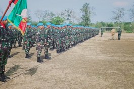 Bawa 505 Senjata dan 22 Bahan Peledak, 395 Tentara Jeneponto Berangkat ke Lebanon