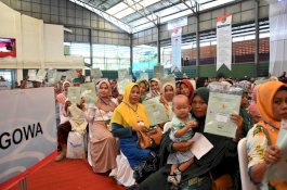 755 Warga Gowa Terima Sertipikat Tanah, Wabup Gowa: Bisa Dipakai Pinjam Modal