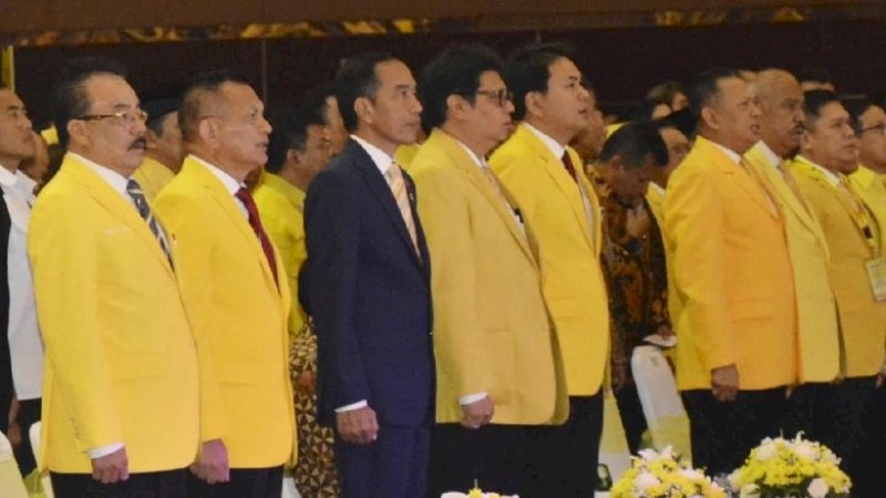 Presiden Jokowi dijadwalkan membuka Munas Partai Golkar, Rabu (3/12/2019).