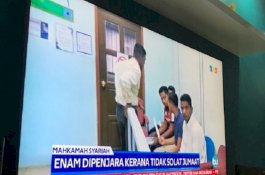 Tidak Salat Jumat, 6 Pria Malaysia Dipenjara