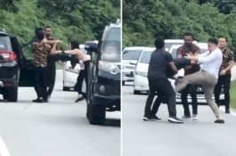 Diklakson Berkali-kali, Wanita Ini Turun dari Mobil Lalu Tampar Pengemudi Pria