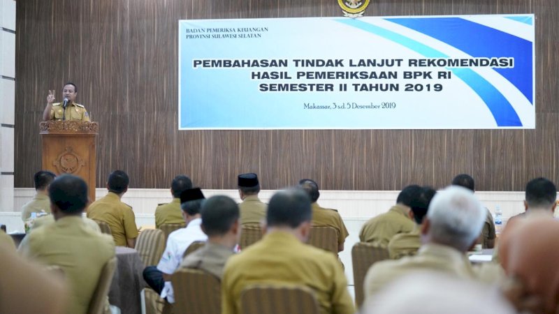 Di BPK, Wagub Sulsel Beberkan Terobosan untuk Meminimalisir Temuan