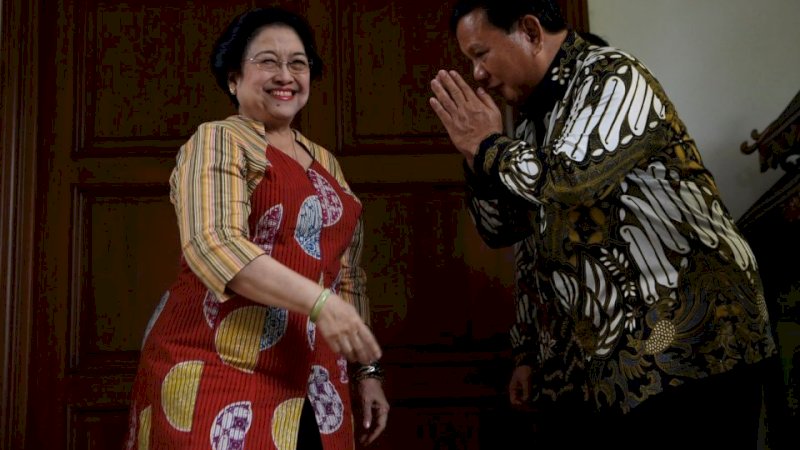 Megawati dan Prabowo Subianto. Ist