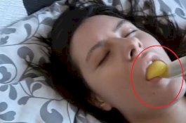 Kocak: Suami Jahil Masukkan Telur Mentah ke Mulut Istri yang Tertidur