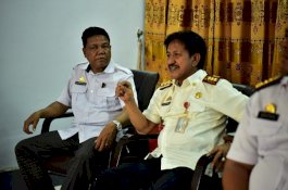 Kominfo Pangkep Belajar ke Kominfo Sidrap 