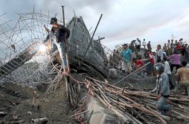 Kuil di Kamboja Runtuh, Menewaskan Tiga Orang