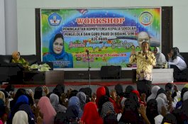 Tingkatkan Kompetensi Guru PAUD, Disdikbud Sidrap Gelar Workshop