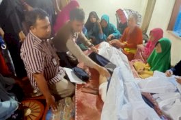 Truk Hantam Sepeda Motor di Sungguminasa, Satu Tewas