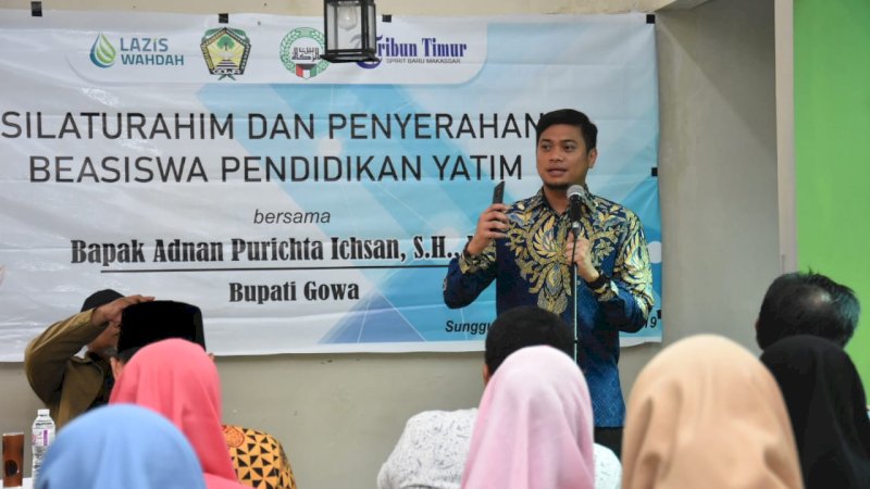 Bupati Gowa Harap Anak Yatim Piatu Berani Bercita-cita Setinggi Langit