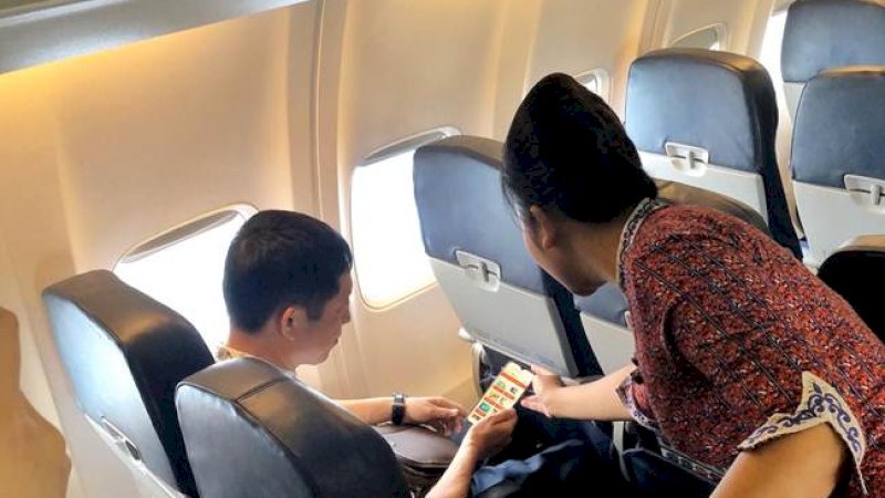 Lion Air memperkenalkan fasilitas terbaru. Namanya Lion Entertainment.