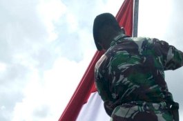 Heroik, Tentara Ini Ganti Bintang Kejora dengan Merah Putih di Tower Navigasi