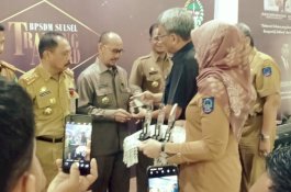 BKPSDM Jeneponto Terima Traning Award dari Pemprov Sulsel