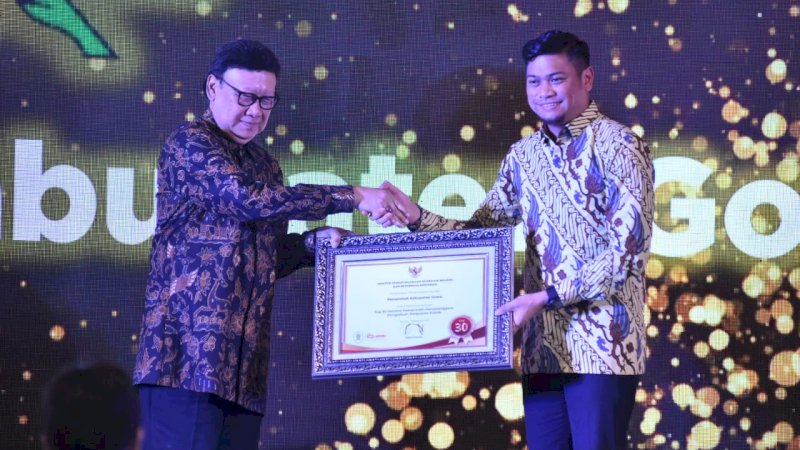 Wakili Sulsel, Pelayanan Publik Pemkab Gowa Masuk Top 30 Terbaik se-Indonesia