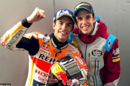 Tak Mau Kalah Cepat, Marquez Ogah Terlalu Banyak Beri Tips kepada Alex