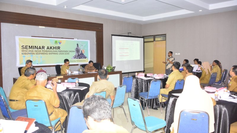 Buka Seminar Ripparda, Wabup Sidrap Harap Potensi Wisata Dikembangkan