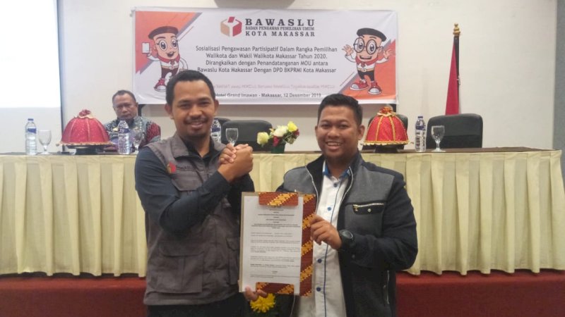 Bawaslu Gandeng BKPRMI Makassar dalam Sosialisasi Pengawasan Partisipatif