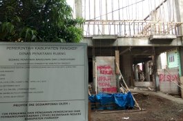 Menunggak di Toko Bahan Bangunan, Proyek Kantor Catatan Sipil Pangkep Dihentikan