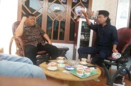 Lanjutkan Gerilya Politik, Kak Syam Temui Andi Mustamin Patawari Philip