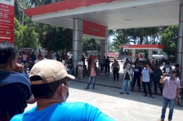 Demo di SPBN, Nelayan Bontobahari Tuntut Penghapusan Biaya Pompa