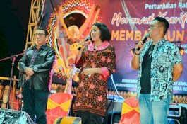 Kementerian Kominfo Gelar Pertunjukan Rakyat di Toraja Utara, Olivia Idol Bintang Tamu