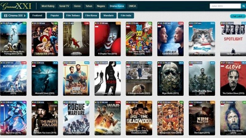 Gratis! Inilah 14 Situs Nonton Film Terbaik 2019