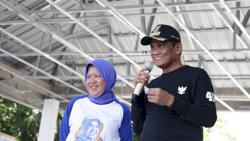 Bupati Barru, Suardi Saleh dan istri.