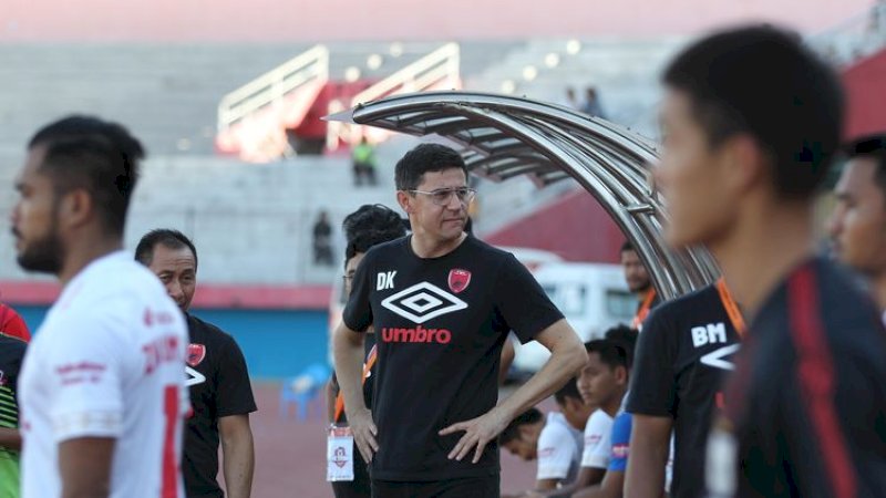 Darije Tak Lagi Duduk di Bench, Ini Susunan Pemain PSM vs PSS Sleman