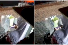 Peminta Sumbangan Ini Terciduk Buka Situs Judi Online di Ponselnya