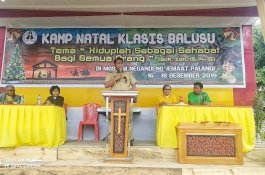 Wabup Toraja Utara Hadiri Camp Natal Klasis Balusu