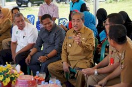 Bupati Sidrap Resmikan Sports Center Kecamatan Kulo