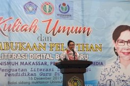 Bawakan Kuliah Umum, Ketum PB PGRI: Guru Jangan Risau dengan Teknologi