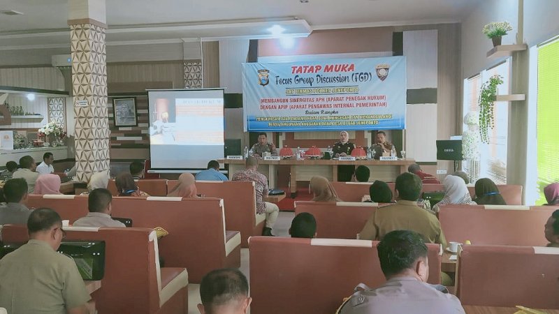 Cegah Penyalahgunaan ADD, Polres Jeneponto Gelar FGD