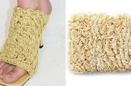 Sepatu Ini Jadi Viral, Modelnya Mirip Mi Instan