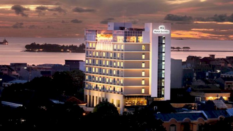 Hotel Santika Makassar.