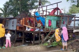 Puluhan Rumah di Bone Rusak Diterjang Angin Puting Beliung