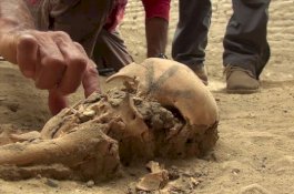 Arkeolog Temukan Kerangka dan Tengkorak Bertato