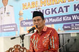Maulid di Masjid Agung, Ini Pesan Bupati Barru