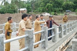 Bupati Sidrap Kembali Pantau Progres Proyek Rest Area