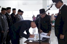 Bupati Barru Lantik 12 Pejabat Tinggi Pratama