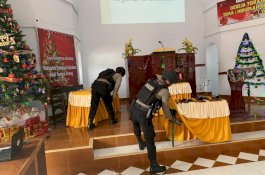 Begini Cara Polres Wajo Amankan Hari Natal 