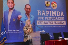 Ketua DPRD Sulsel Buka Rapimda KNPI Versi Muhammad Natsir