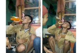 Pemuda Minum Sirup Satu Botol Sekaligus, Begini Dampaknya Bagi Kesehatan