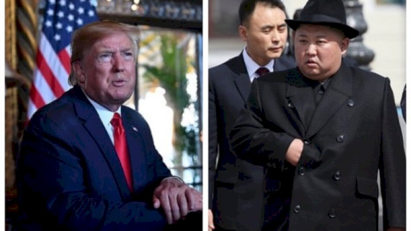 Donald Trump dan Kim Jong-un