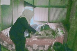 30 Menit Wakil Ketua DPRD Jeneponto Cari Rumah Penderita Tumor Ganas