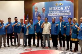 Aklamasi, Arham Basmin Pimpin KNPI Sulsel