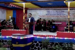 Yosia Rinto Kadang Ajak Peserta Kamp Natal Tingkatkan Kerukunan di Toraja Utara