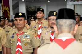 Adnan Purichta Ichsan Dilantik jadi Pengurus Kwarda Gerakan Pramuka Sulsel